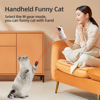 Jouets pour chats en plastique écologiques automatiques, jouets interactifs intelligents pour animaux de compagnie, jouet laser LED d'intérieur, accessoires électroniques portatifs