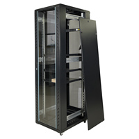 Prix usine – Rack de serveurs et d'ordinateurs 42U vertical 19 pouces pour télécommunications, en SPCC, pour serveurs Internet, rack métallique 32U en stock pour centres de données