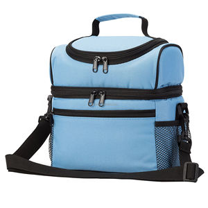 Usine personnalisé en gros 600D <span class=keywords><strong>isotherme</strong></span> déjeuner refroidisseur <span class=keywords><strong>sac</strong></span> à <span class=keywords><strong>dos</strong></span> Style classique avec lettre motif petits aliments <span class=keywords><strong>sac</strong></span> à <span class=keywords><strong>dos</strong></span> - Product Image 2