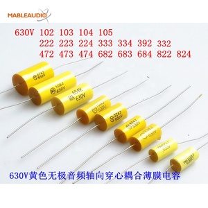 MACP0005 condensatore assiale a Film di <span class=keywords><strong>poliestere</strong></span> metallizzato 474 630V - Product Image 2