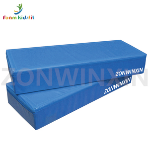 ZONWINXIN Colchoneta de aterrizaje de alta calidad para gimnasia, para barras asimétricas y vigas de equilibrio, bloques de protección azules de tipo Booster Block - Product Image 4
