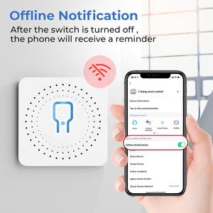 แผงควบคุมหลอดไฟ DC/AC โมดูลอัจฉริยะ DIY ขนาดเล็ก RF433ไวไฟ Tuya 16A 2ทางสำหรับสวิตช์ควบคุมไฟไร้สาย - Product Image 3