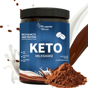 Batido <span class=keywords><strong>Keto</strong></span> en Polvo de Fábrica OEM, Sustituto de Comida con Sabor a Chocolate, con Aceite MCT, Colágeno y Proteína, Suplemento Dietético <span class=keywords><strong>Keto</strong></span> para Pérdida de Peso - Product Image 1