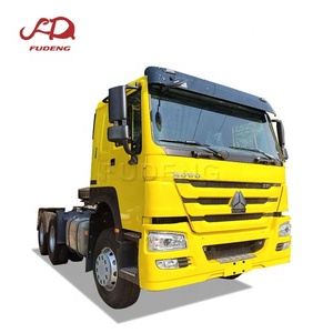Camión chino de <span class=keywords><strong>segunda</strong></span> <span class=keywords><strong>mano</strong></span> Howo Truck Head usado 375hp 371hp 420 Horse Power Tractor Truck para la venta - Product Image 1