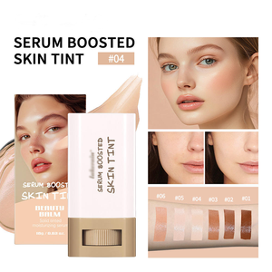 Lakerain Multifunctional Magnetic Double Concealer Stick Semi-Permanent Cream Formula Herbal Ingredients INS Style Brown - Product Image 3