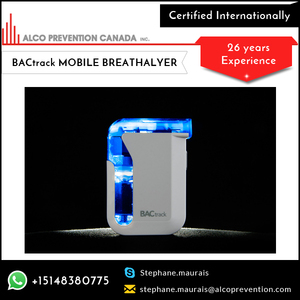 Alco Prevention Canada BACtrack Alcoholímetro Móvil Digital con Puerto USB - Product Image 6