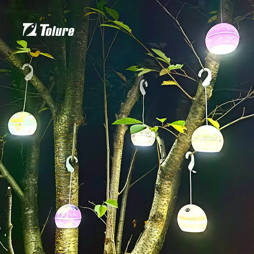 BANGQI extérieur étanche Camping lumière LED atmosphère lampe USB charge tente lumière t extérieur planète Camping lumière