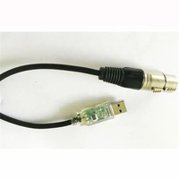 Câble de contrôle DMX, câble USB Rs485, câble XLR DMX512, équipement de scène