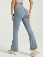 En gros Legging de yoga Ultra Sculpt uni, taille haute cintrée, effet froncé push-up fessier, contrôle du ventre, poches, séchage rapide et respirant