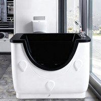 Bacs de toilettage pour chiens robustes et résistants à l'usure, structure stable pour une utilisation quotidienne en salon de toilettage commercial à long terme