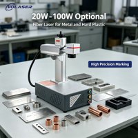 Machine de marquage laser à fibre VOLaser 2.5D 20W 30W 50W 100W pour métaux, bijoux, acier inoxydable, machine de gravure laser avec CE ISO