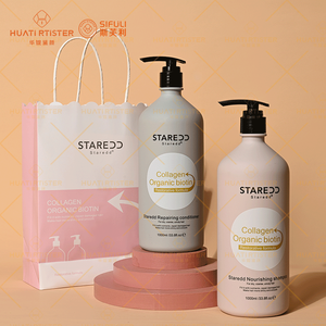 Huati Sifuli STARECC Organics 1000ml cabello cuero cabelludo masajeador champú y acondicionador anti equilibrio revitalizar champú adelgazamiento - Product Image 6