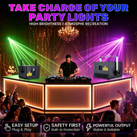 Luces Láser para Fiestas DMX de 6w y 10w, Luces Láser RGB para DJ, Iluminación Láser para Escenarios, Envío desde Almacén en EE. UU.