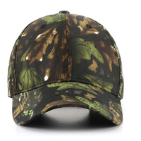 Gorra de béisbol de camuflaje unisex con patrón de camuflaje para caza al aire libre de nueva moda
