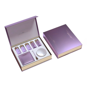 Direktlieferung ab Werk B2B Großhandel Maßgefertigte Kraftpapier Hautpflege-<span class=keywords><strong>Set</strong></span> Verpackung Kostenlose Muster Kosmetik Hautpflegeboxen Papierboxen - Product Image 6