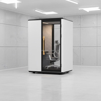 Module de bureau moderne Comine, insonorisé, acoustique, écologique, pour salon, hôtel, bureau, entrepôt, en alliage d'aluminium