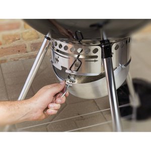 Parrilla de Carbón para Camping de Porcelana Esmaltada de Alta Calidad, <span class=keywords><strong>22</strong></span> Pulgadas, Parrilla de Barbacoa <span class=keywords><strong>Tipo</strong></span> <span class=keywords><strong>Kettle</strong></span> para Exteriores - Product Image 3