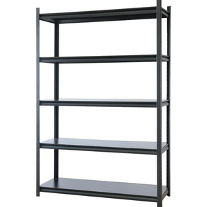 Складской стеллаж средней грузоподъемности, 4-ярусный, металлический, прочный, с безболтовой сборкой и нагрузкой до 200 кг - Product Image 4