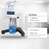 Viscosimètre à double lecture NDJ-8SPRO avec sonde PT1000, mesure de la viscosité et de la température à partir d'un seul échantillon