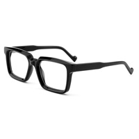 Las Últimas Gafas Ópticas Cuadradas de Moda Hechas a Medida y Gafas Ópticas de Alta Gama con Proceso de Ácido Acético