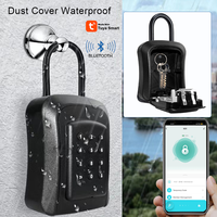 Caja de Seguridad Inteligente Tuya para Llaves, Exterior, Impermeable IP65, con Código PIN y Control por Aplicación, para Inmobiliarias y Airbnb