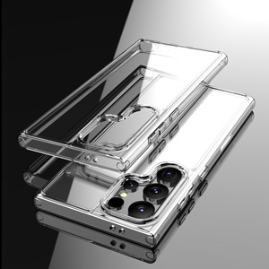 Caméra de haute qualité protéger Ridge Anti-jaune Transparent clair <span class=keywords><strong>coque</strong></span> de téléphone en verre trempé dur <span class=keywords><strong>pour</strong></span> S24 Plus Ultra - Product Image 1