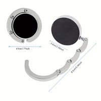 Support de Sac Portable Pliable pour Tables – Design Unique, Logo Personnalisé, Rangement et Décoration pour Sacs à Main