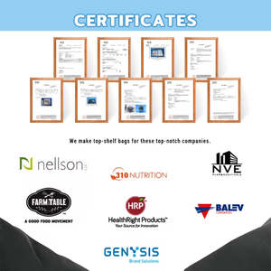 Bolsa de Mylar con Forma Especial, Impresa Personalizada, de 3.5g, con Base, para Alimentos para Mascotas, Sellada con Caja - Product Image 5