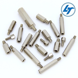 Pernos hexagonales <span class=keywords><strong>de</strong></span> acero <span class=keywords><strong>de</strong></span> grado industrial con rosca UNC, tamaño M2-M8, pernos <span class=keywords><strong>de</strong></span> aislamiento con tuerca extendida - Product Image 2