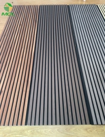 Panneau mural acoustique durable et résistant à l'humidité, personnalisé en usine, pour l'isolation phonique des murs et des plafonds des bâtiments