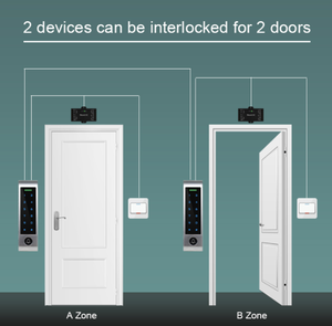 Teclado Táctil Digital Wiegand con Timbre, Control de Acceso Metálico, Sistema de Control de Acceso RFID de 125KHz/13.56MHz a Prueba de Agua - Product Image 2