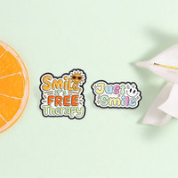 Épinglette en émail colorée avec texte slogan, badge décoratif en métal pour veste, sac à dos, accessoire vestimentaire, usage quotidien, cadeau pour amis et proches