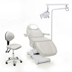 Yimmi cadeira elétrica de massagem facial, cadeira elétrica para tratamento de uso cosmético, 3/4 motores, spa