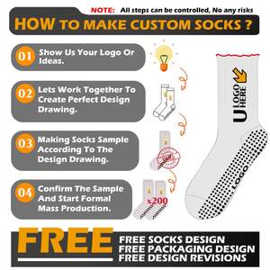 Calcetines de Yoga Antideslizantes Personalizados para Mujer, Calcetines de Yoga con Agarre, Calcetines de Pilates Antideslizantes con Logotipo de Diseño Personalizado - Product Image 4