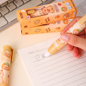 Moka Cartoon <b>Press</b> Eraser <b>Orange</b> Boxed School Stationery Kids Gift - Product Image 4