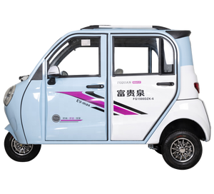 Mini-voiture FGQ avec tricycle entièrement fermé, quatre portes ouvrables, trois roues, pour passagers adultes, voiture à trois roues Tango - Product Image 4