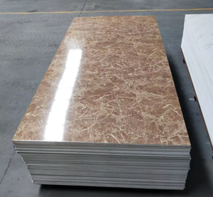 大理石シート3mm <span class=keywords><strong>PVC</strong></span>壁パネル室内壁パネルUv大理石シート - Product Image 3