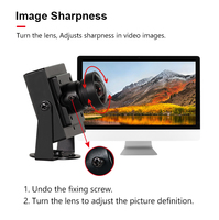 3200 F22 1080P USB Mini cámara de visión Industrial 3,6mm 90 grados CMOS_1/2,7 "Plug Play HD Mini Webcam 1080P UVC Módulos de cámara