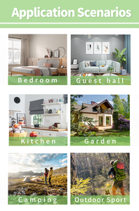 โคมไฟดักแมลงไฟฟ้า LED หลากสี ใช้ได้ทั้งภายในและภายนอกอาคาร ชาร์จไฟได้ ใช้พลังงานแสงอาทิตย์ ยี่ห้อ Saijzek.Wholesale - Product Image 6