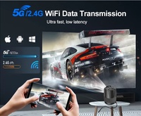 Mini projecteur de qualité Full HD LED Wifi projecteur Support 1080P Home Video projecteur Portable pour film en plein air