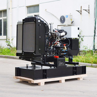 Générateur diesel à prix bas, type ouvert, super silencieux, 7kW, 10kW, 15kW, 20kW, alimenté par un moteur Perkins (Royaume-Uni), 10kVA, 15kVA, avec ATS