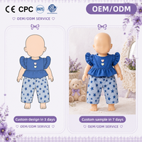 Vêtements de poupée personnalisés 1/6 en gros OEM/ODM pour tenues de poupées BJD en coton