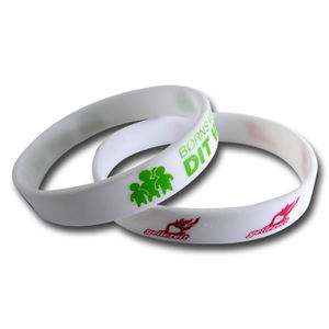 Pulseras Deportivas de Goma Coloridas para Hombre, Pulseras de Silicona y Acero Inoxidable - Product Image 1