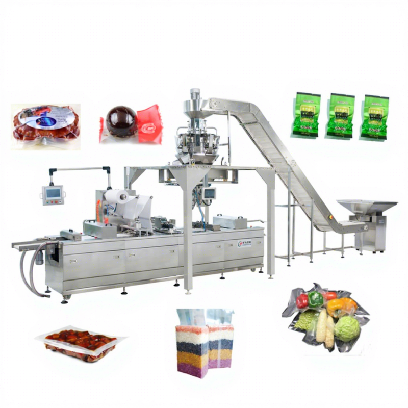 Automatic Vacuum Forming and Packaging Machine