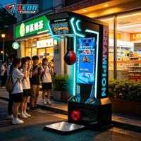 Machine d'arcade Punch and Kick, Testeur de force de boxe à monnayeur, Jeu double mode avec écran LCD HD 43 pouces pour parc d'attractions