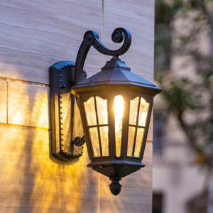 Applique murale d'extérieur de style européen Lampe de jardin étanche Accueil Villa Entrée <span class=keywords><strong>Terrasse</strong></span> Balcon Appliques murales d'extérieur - Product Image 5