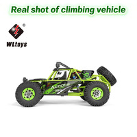 Wltoys 12428 Camioneta Todoterreno RC 4WD a Escala 1/12, 50KM/H de Alta Velocidad, Motor Eléctrico con Escobillas, Construcción Metálica, GPS, Lista para Usar, 2.4G