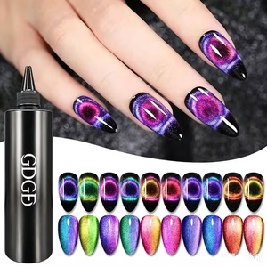 เจลทาเล็บแม่เหล็ก Cat Eye 9 มิติ ผู้ผลิต 1 กก. เจลทาเล็บยูวีแบบขายส่ง - Product Image 1