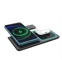 Chargeur sans fil rapide, support de charge sans fil compatible avec les téléphones 15/14/13/12/SE 2020/11/XS Max/XR/X/8 Plus