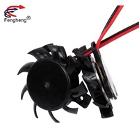 Fengheng — ventilateur de refroidissement coaxial à courant continu 5V/12V/24V, 40x40x10mm, support haute vitesse, industriel, 4010